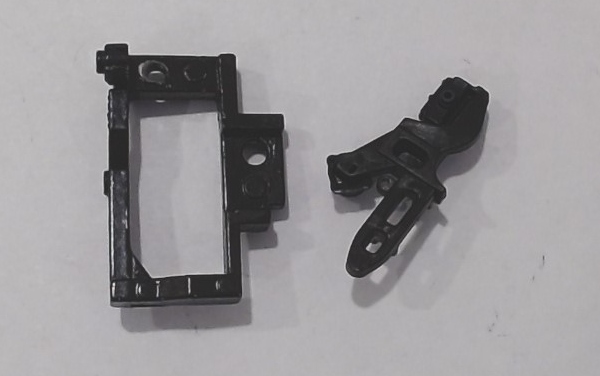 MOTION HANGER / LH FRONT / BLACKENED / HO SCALE BIG BOY 4-8-8-4