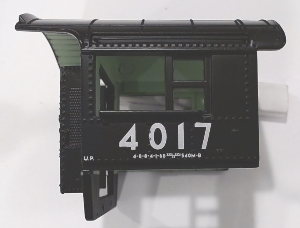 CAB / COMPLETE / UP #4017 / GREEN INTERIOR / PS 2 & 3 / PREMIER BIG BOY 4-8-8-4