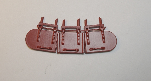 WATER HATCH / TENDER DECK / W/HINGES / TUSCAN RED / PREMIER 0-6-0 SWITCHER
