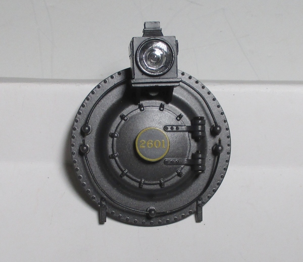 BOILER FRONT / W/HEADLIGHT HOUSING / W/6V LAMP / #2601 / PREMIER 0-8-0