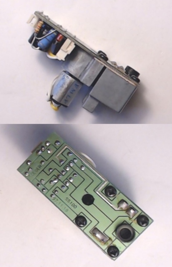 SMOKE UNIT / PS 1 / 7.5mm POST HEIGHT / 25mm W x 59mm L / BRASS CUP 3.7mm H / USE AA-0000097