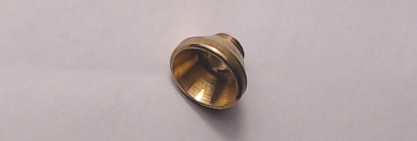 BRASS CUP / SMOKE UNIT / 12mm O.D. (TOP) x 5.8mm O.D. (BOT) x 7.25mm H / SAME AS AA2100007