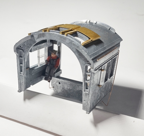 CAB / COMPLETE / W/FIGURES / UNDECORATED / PREMIER MOHAWK 4-8-2