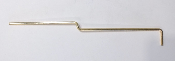 HANDRAIL / BRASS / TENDER TOP / TINPLATE STANDARD GAUGE 4696