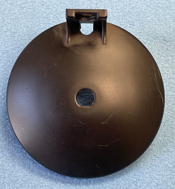 BOILER FRONT / W/O HEADLIGHT / W/O NAME PLATE / SATIN BLACK / TINPLATE STANDARD GAUGE 4694, IVES 1134 &  DORFAN 1134