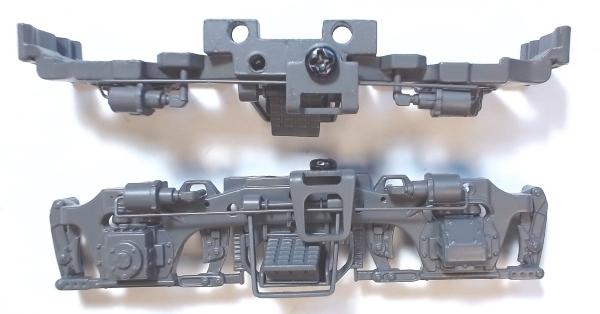 SIDE FRAME / 2-AXLE / FITS LF, RR or LR / UP GRAY / BOTTOM MOUNT / W/ AIR LINE / PS 3 / PREMIER F-3 