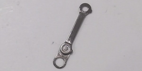 SIDE ROD / BLACKENED / RH / REAR / HO SCALE TRIPLEX 2-8-8-8-2