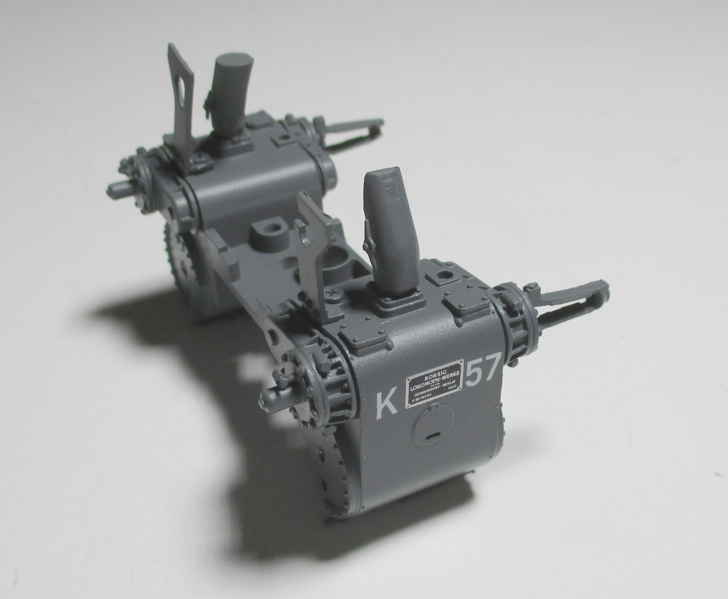 STEAM CHEST / W/O CROSSHEAD GUIDES / GREY / PREMIER BR44