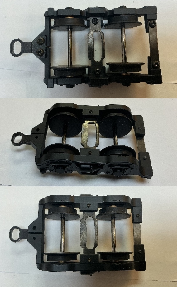 4-WHEEL TRAILING TRUCK / BLACK / W/LOOP / PREMIER FEF 4-8-4