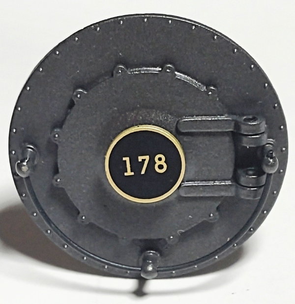 BOILER FRONT / PENNSYLVANIA #178 / PREMIER AMERICAN 4-4-0