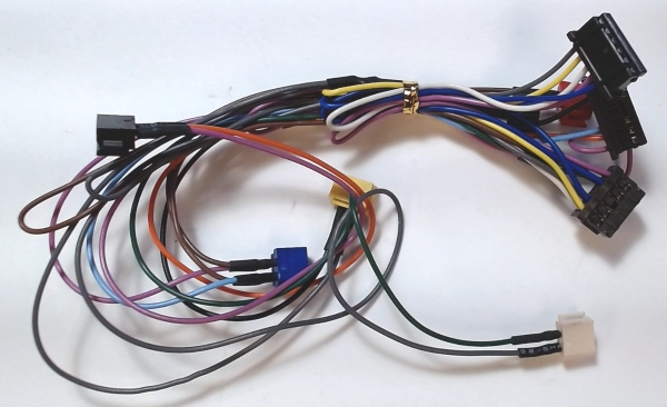 WIRE HARNESS / 10-POSITION / PS2 3V W/MUX / ENGINE SHELL / PREMIER U1F MOUNTAIN 4-8-2 / PREMIER MOHAWK 4-8-2