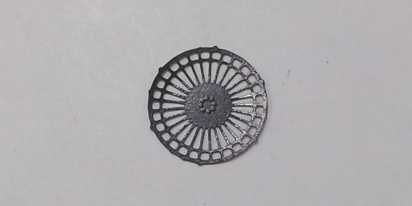 EXHAUST FAN GRILL / PHOTO ETCHED / BLACK / HO SCALE SD70ACE / SAME AS FC2600023