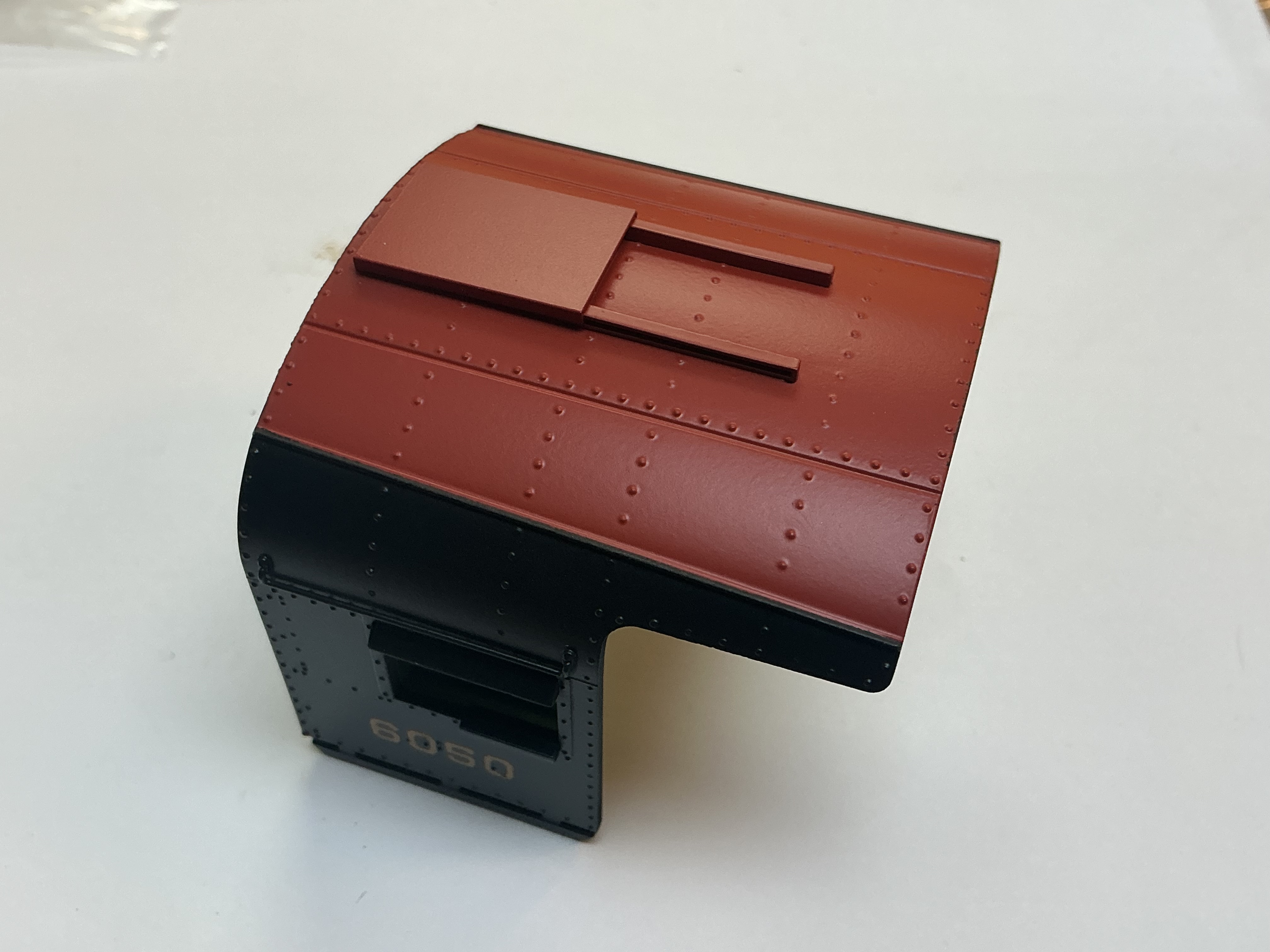 CAB / W/O REAR WALL / W/WINDOWS / PRR #6050 / PREMIER A-5 SWITCHER 0-4-0