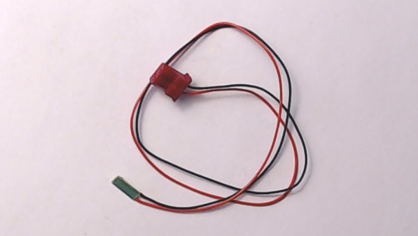 LED / SUNNY WHITE / DITCH LIGHT / SMT ON 3.1mm W x 8.4mm L PCB / PS 3  /WIRES MAY VARY / ALSO PREMIER PRR S-1 AND CLASS3460 4-6-4 BACK-UP