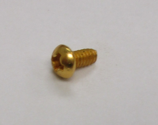 SCREW / PANHD / SELF-CUTTING / 2.8mm x 6.1mm  / GOLD PLATED / PREMIER J-1e HUDSON 4-6-4