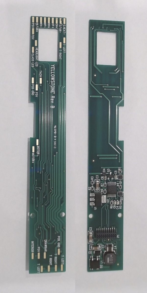 PS 3.0 / HO SCALE / BOILER  / SMOKING WHISTLE BOARD / HO SCALE YELLOWSTONE 2-8-8-4 ONLY