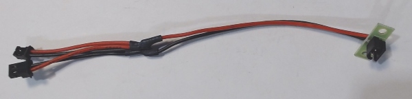 WIRE HARNESS / BATTERY LEAD / W/CHARGING PORT / 135mm WIRES / PS2 3V