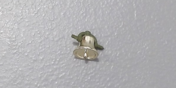 BELL & YOKE / BRASS & SOUTHERN GREEN / W/O CRADLE / PREMIER PS-4 PACIFIC 4-6-2