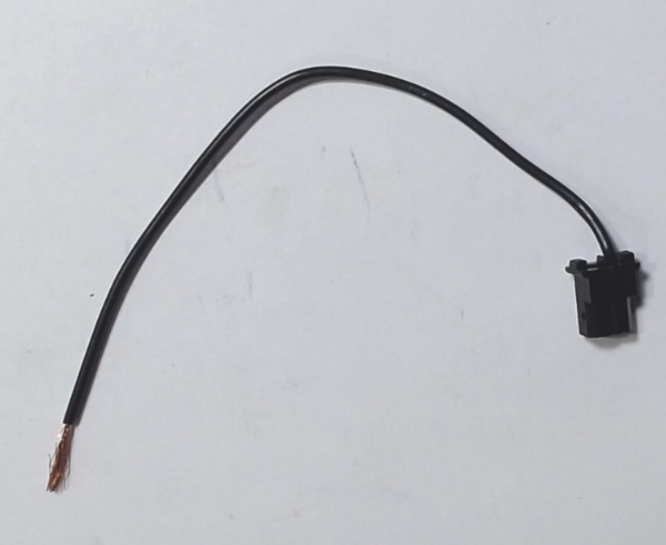 WIRE HARNESS / 2-POSITION / BLACK (GROUND) / W/MOLEX CONNECTOR / 3in L LEADS / PROTOSOUND 1 BOTTOM BOARD