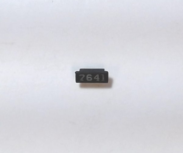NUMBER BOARD / FITS LH & RH / LOCOMOTIVE / FRONT & REAR / #7641 / PREMIER 0-6-0 SWITCHER