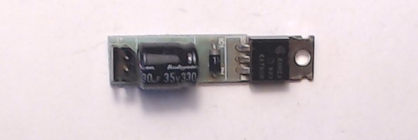 PCB / CONSTANT VOLTAGE / 6VDC / SKINNY / 10.8mm W x 47.2mm L / RAILKING CRUSADER 4-6-2