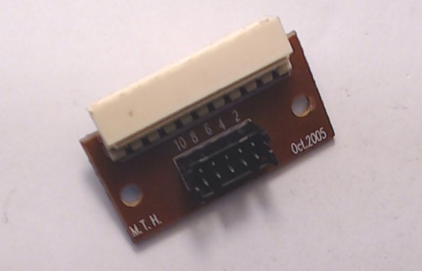 PCB / TETHER CONNECTOR / 10-POSITION / RAILKING ONE GAUGE F-3