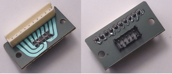 PCB / TETHER CONNECTOR / 10-POSITION / REAR DOOR / RAILKING ONE GAUGE F-3A 