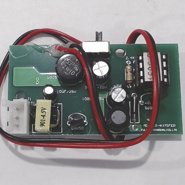 PCB / BLINKING SIGN DRIVER / 3 PIN SOCKET / RAILKING BUILDINGS 30-90278 & 30-90279