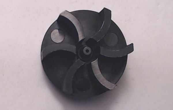 IMPELLER / SMOKE UNIT / RAILKING ONE GAUGE / 31.1mm DIAM x 10.2mm L / BLACK PLASTIC