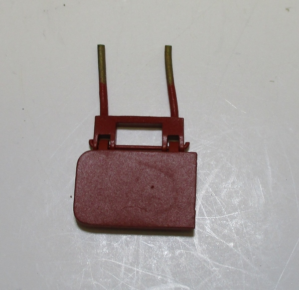 WATER HATCH / TENDER REAR DECK / W/HINGES / LH / PRR RED / PREMIER T-1 4-4-4-4
