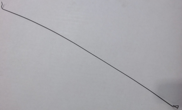 HANDRAIL / LH LONG / BLACK & YELLOW / PREMIER GP-7 & GP-9