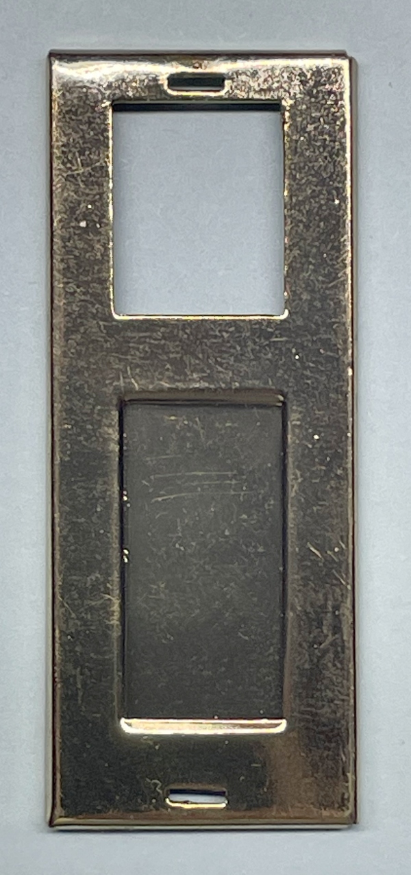 END DOOR / BRASS / TINPLATE O GAUGE 256 ELECTRIC