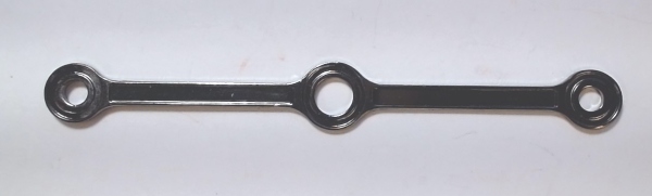 SIDE ROD / 3-AXLE / BLACKENED / PREMIER SANTA FE HUDSON 4-6-4