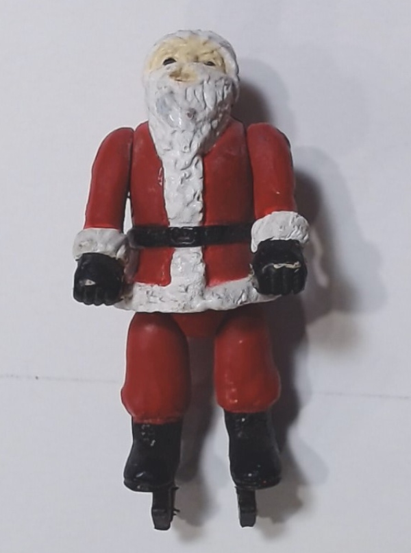 FIGURE / LOWER & UPPER / SANTA CLAUS / RAILKING HANDCAR