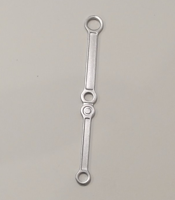 SIDE ROD / 3-AXLE / SATIN NICKEL / PS 2 & 3 / PREMIER CLASS A 2-6-6-4