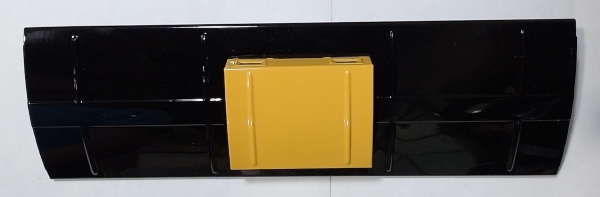 ROOF / BLACK & DARK YELLOW / WITH CUPOLA / 217 CABOOSE 10-2195