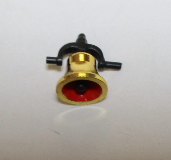 BELL & YOKE / BRIGHT BRASS / W/RED CENTER / PREMIER K-4s 4-6-2