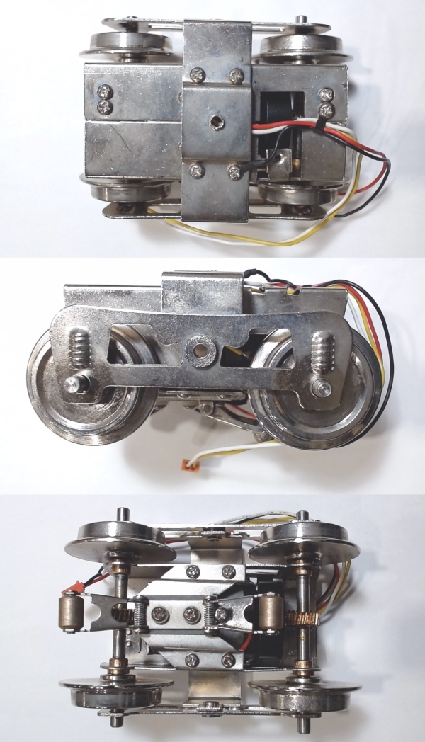 TRUCK / POWERED / PS2 / W/MOTOR & BLACK FLYWHEEL / TINPLATE STANDARD GAUGE NO 9 PAY AS YOU ENTER TROLLEY