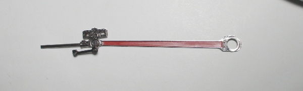 MAIN ROD & CROSSHEAD GUIDE / RH / BLACKENED W/ RED CENTER / PREMIER BR44