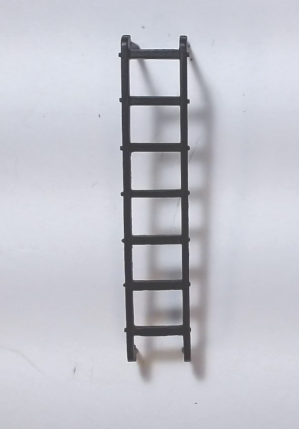 LADDER / TENDER / REAR / BLACK / 7-RUNG / PREMIER SANTA FE HUDSON 4-6-4