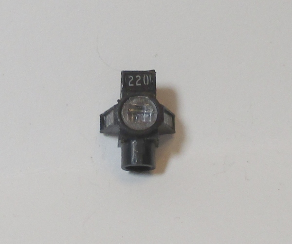 HEADLIGHT HOUSING / W/NUMBER PLATE & NUMBER BOARDS / #220 / HO SCALE YELLOWSTONE 4-8-8-2 