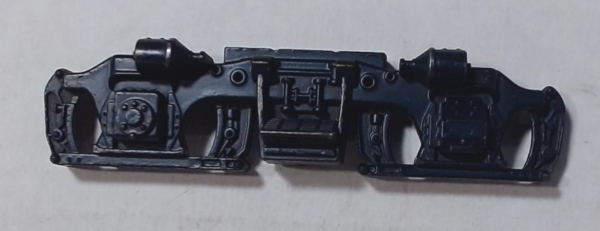 SIDE FRAME / 2-AXLE / LH & RH / BLUE / TOP MOUNT / PS 1 / RAILKING F-3