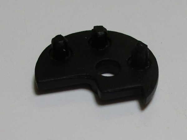 STEAM CHEST COVER / FOR SINGLE CROSSHEAD GUIDE / RH / BLACK / PREMIER N&W J 4-8-4