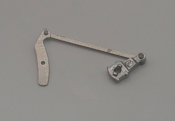 ECCENTRIC ROD ASSEMBLY / LH / SATIN NICKEL / HO SCALE GS-4 4-8-4