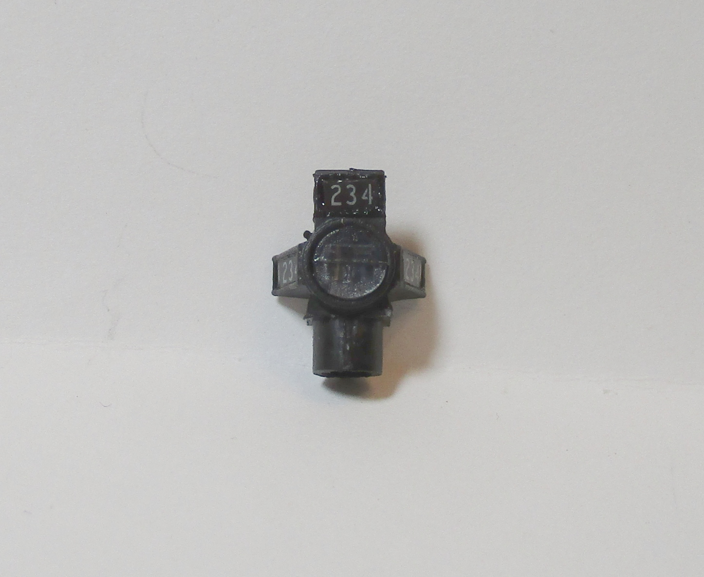 HEADLIGHT HOUSING / W/NUMBER PLATE & NUMBER BOARDS / #234 / HO SCALE YELLOWSTONE 4-8-8-2 