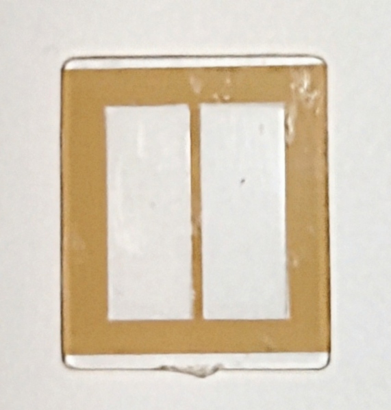 WINDOW / CAB / LARGE / 4-PANE / TAN / PREMIER AMERICAN & ESE 4-4-0