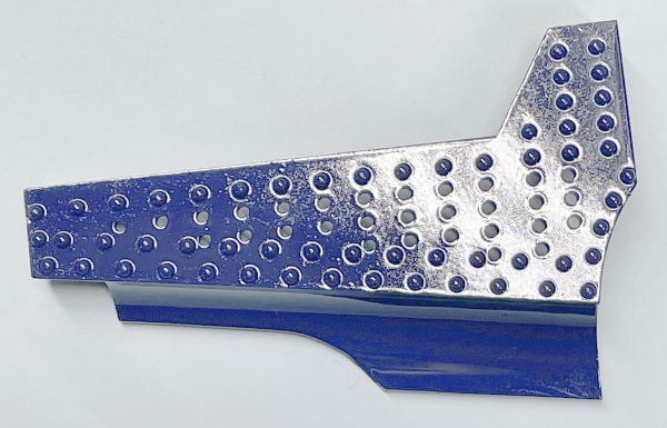 ASH PAN / DIE-CAST / RH / DARK BLUE / TINPLATE STANDARD GAUGE 4696