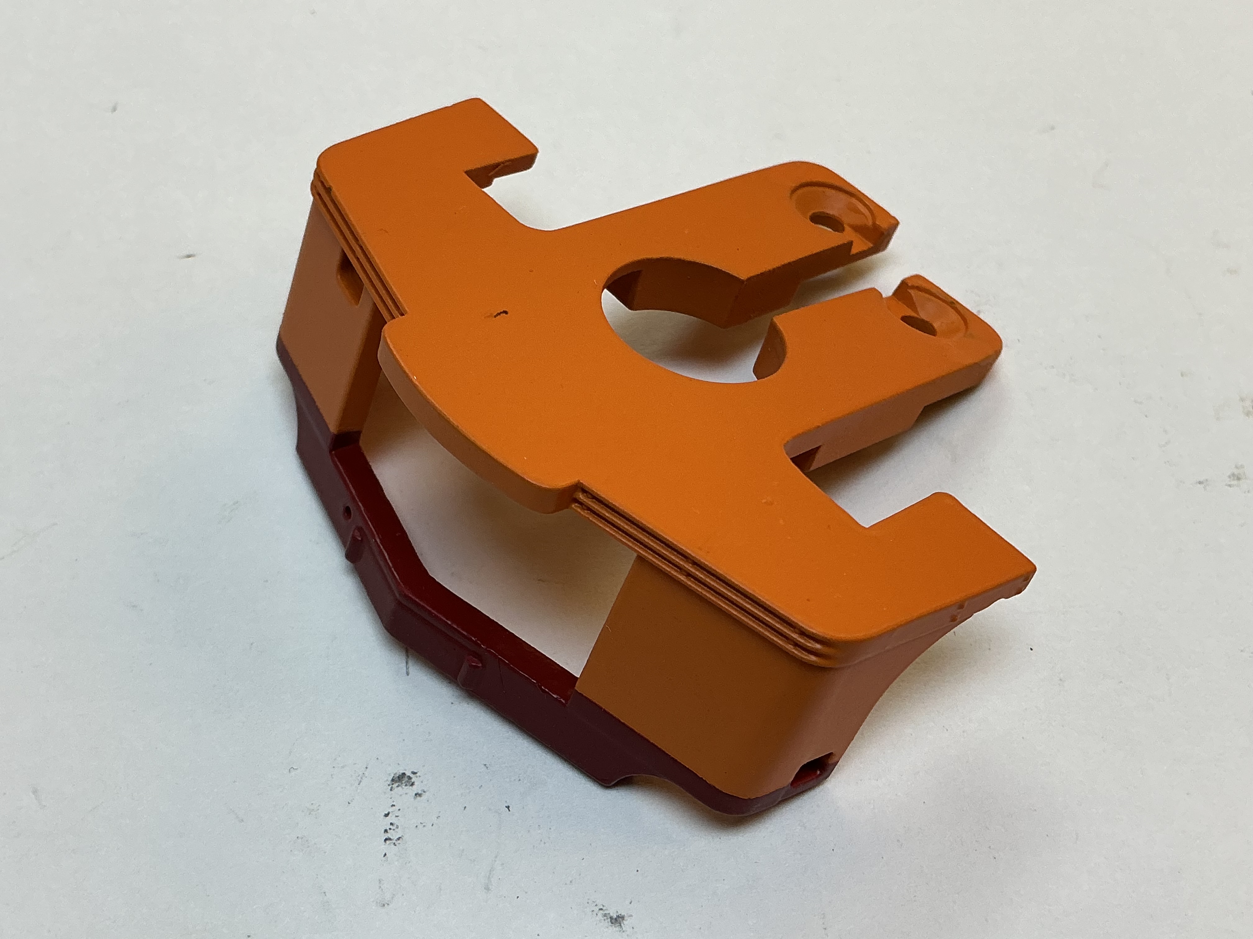PILOT / 2 HOLE / ORANGE & RED / MILWAUKEE ROAD / PREMIER FM EIRE BUILT