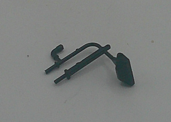 BLOW DOWN MUFFLER / BLACK / HO SCALE GS-4 4-8-4