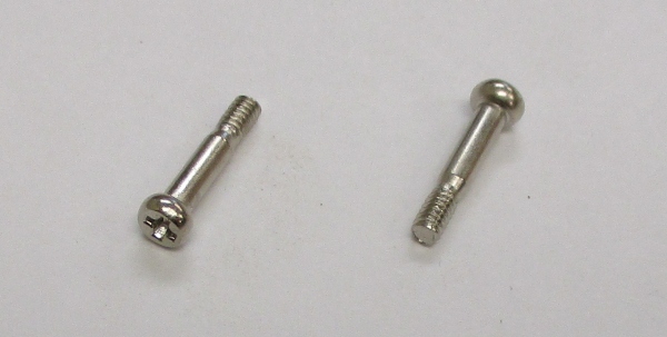 SHOULDER SCREW / (SHLDR LENGTH 6.8mm) / PLATINUM / M2 x 0.4 x 10mm L x 2mm D 
